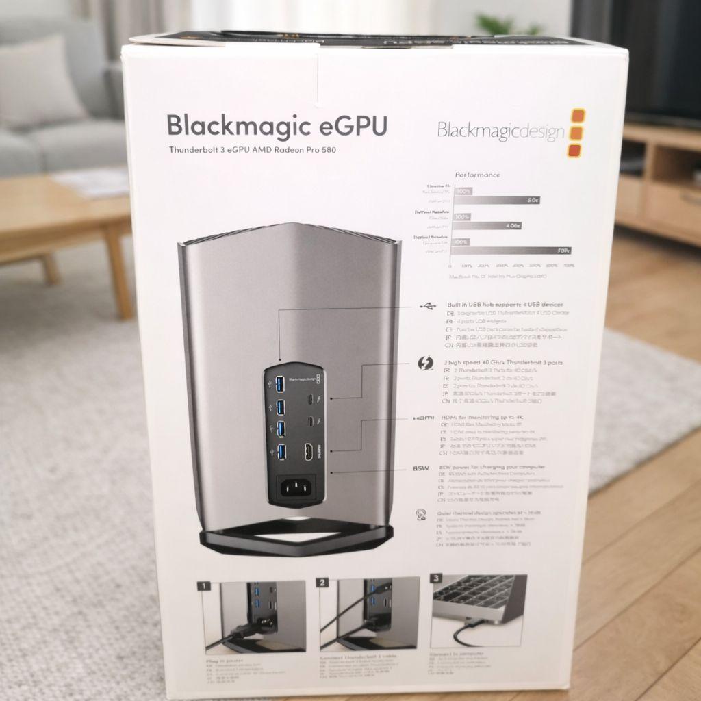 外付けGPU グラボ eGPU Blackmagic design RX580