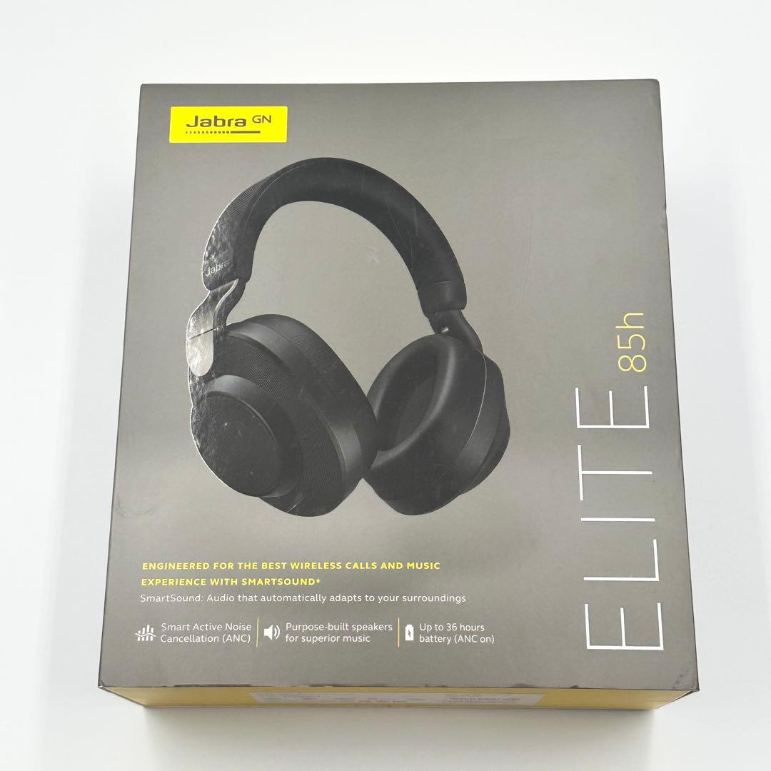 Jabra Elite 85h ワイヤレスヘッドホン ブラック
