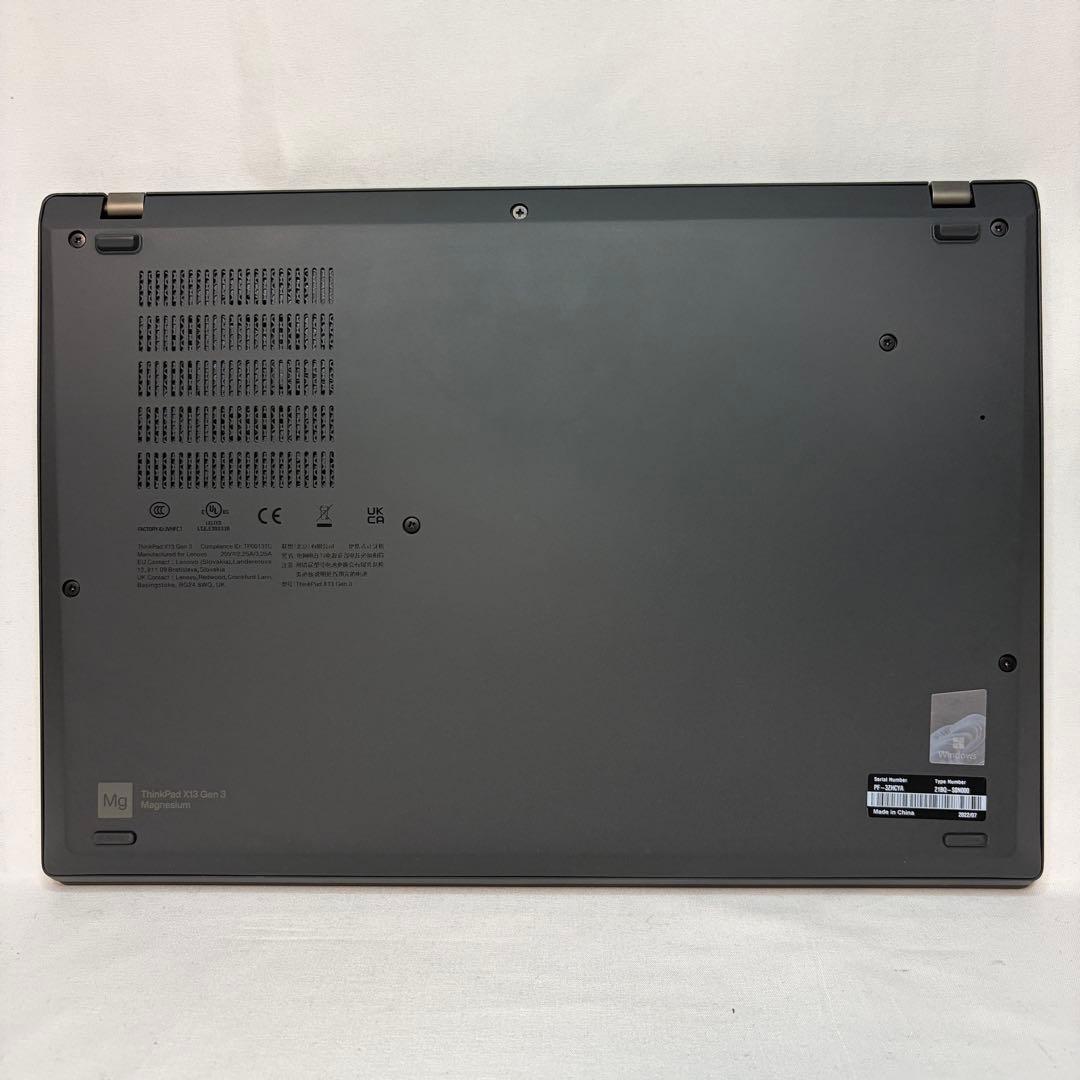 美品 ThinkPad X13 第12世代 i5 16GB WUXGA オフィス