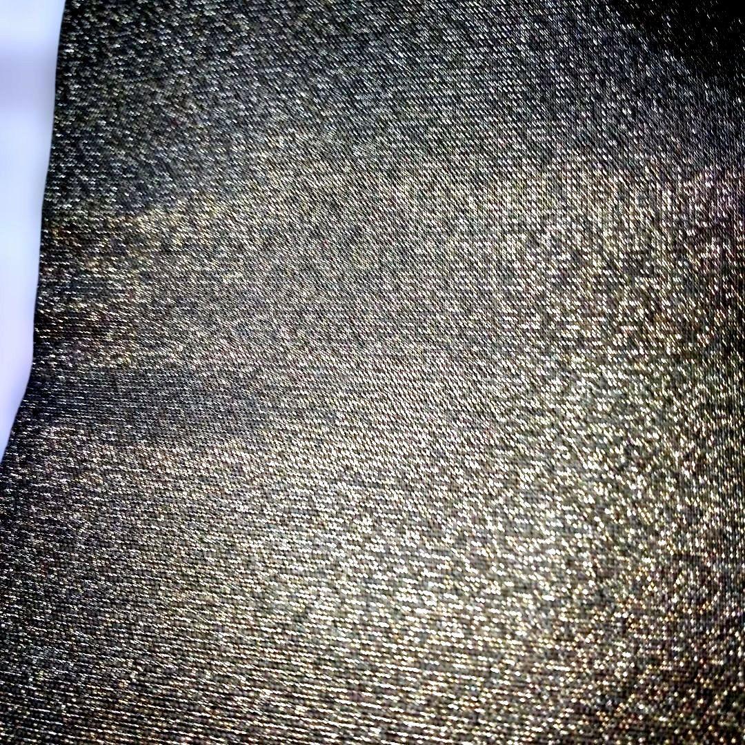 mamiです辻が花袋帯美しい金銀彩入り花柄刺繍黒と金銀地柄未使用品