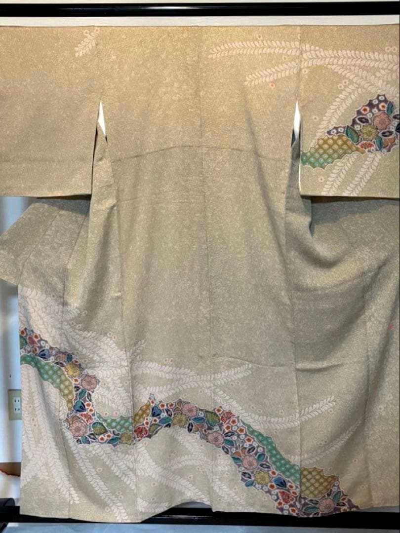 美品‼︎辻ヶ花模様　正絹　訪問着　Sサイズ　落款有り　やまと謹製