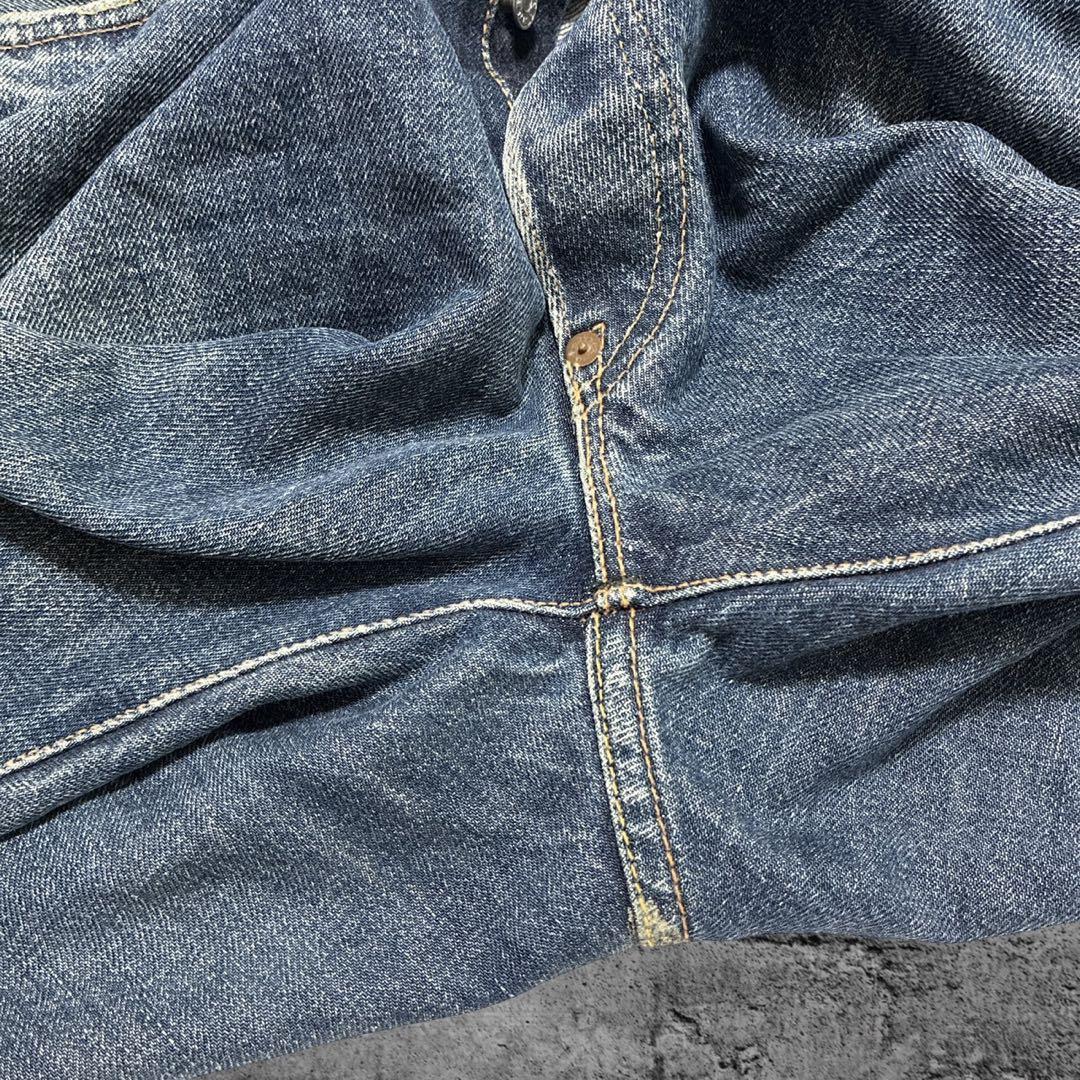 【ビッグカモメ】EVISU フェードデニム 日本製