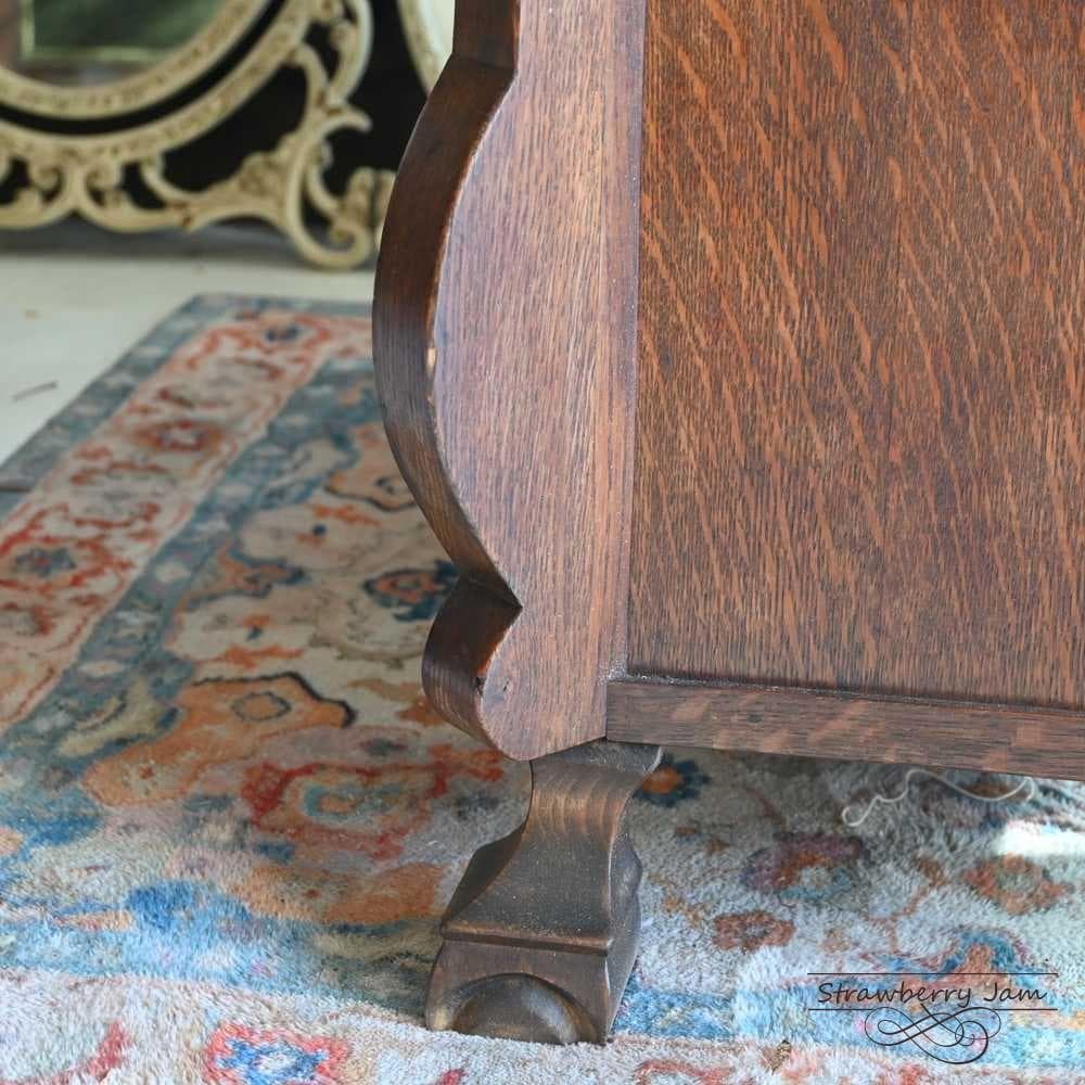 IFU-418 英国アンティーク オーク チェスト テレビボード 収納 イギリス