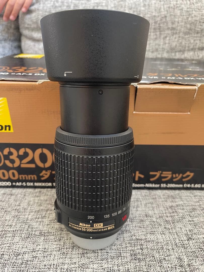 Nikon D3200 ダブルズームキット ブラック