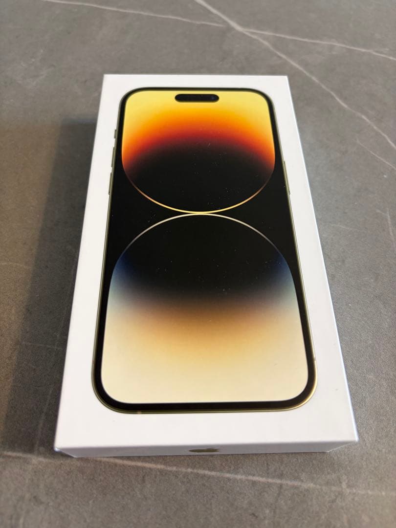 [美品]Apple iPhone 14 Pro ゴールド 本体 SIMフリー