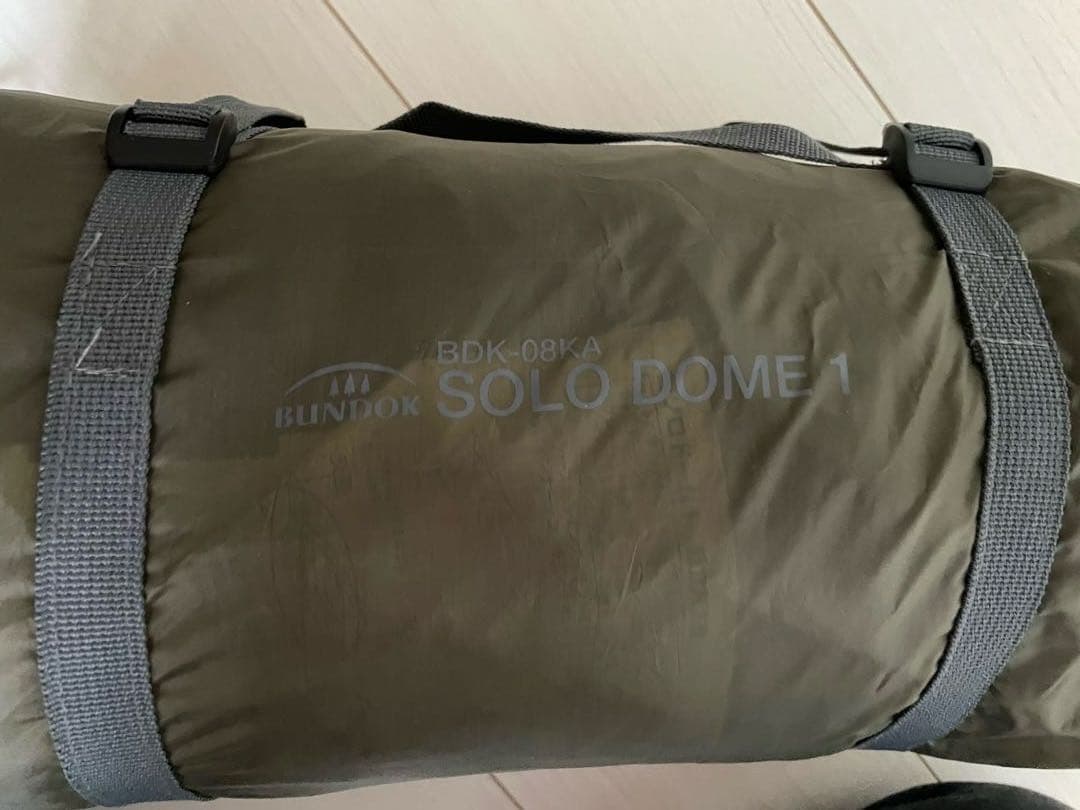ソロ用テント バンドック ソロドーム1 BDK-08KA ＋ペグハンマー