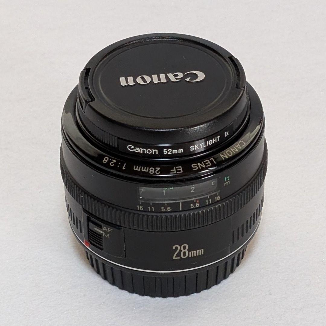 訳あり CANON EF 28mm 1:2.8 スカイライトフィルター付き
