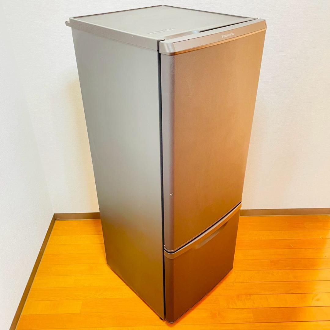 【美品】パナソニック 冷凍冷蔵庫 NR-B17CW-T 右開き マットブラウン