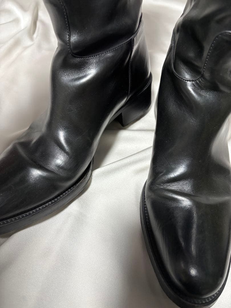 サルトル SARTORE ブーツ バックベルトロングブーツ ロングブーツ 黒