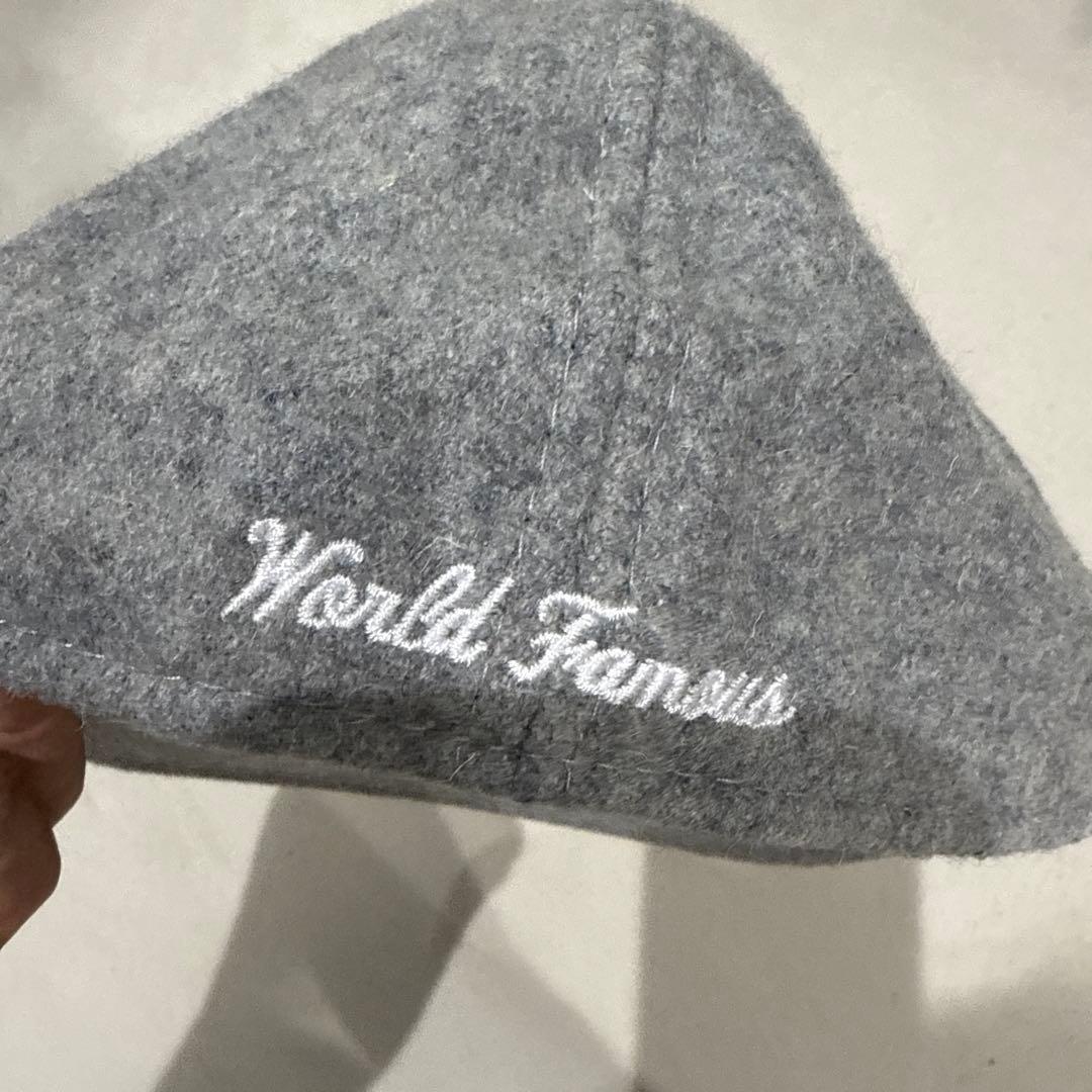 Supreme 59FIFTY グレーキャップ 7 1/8