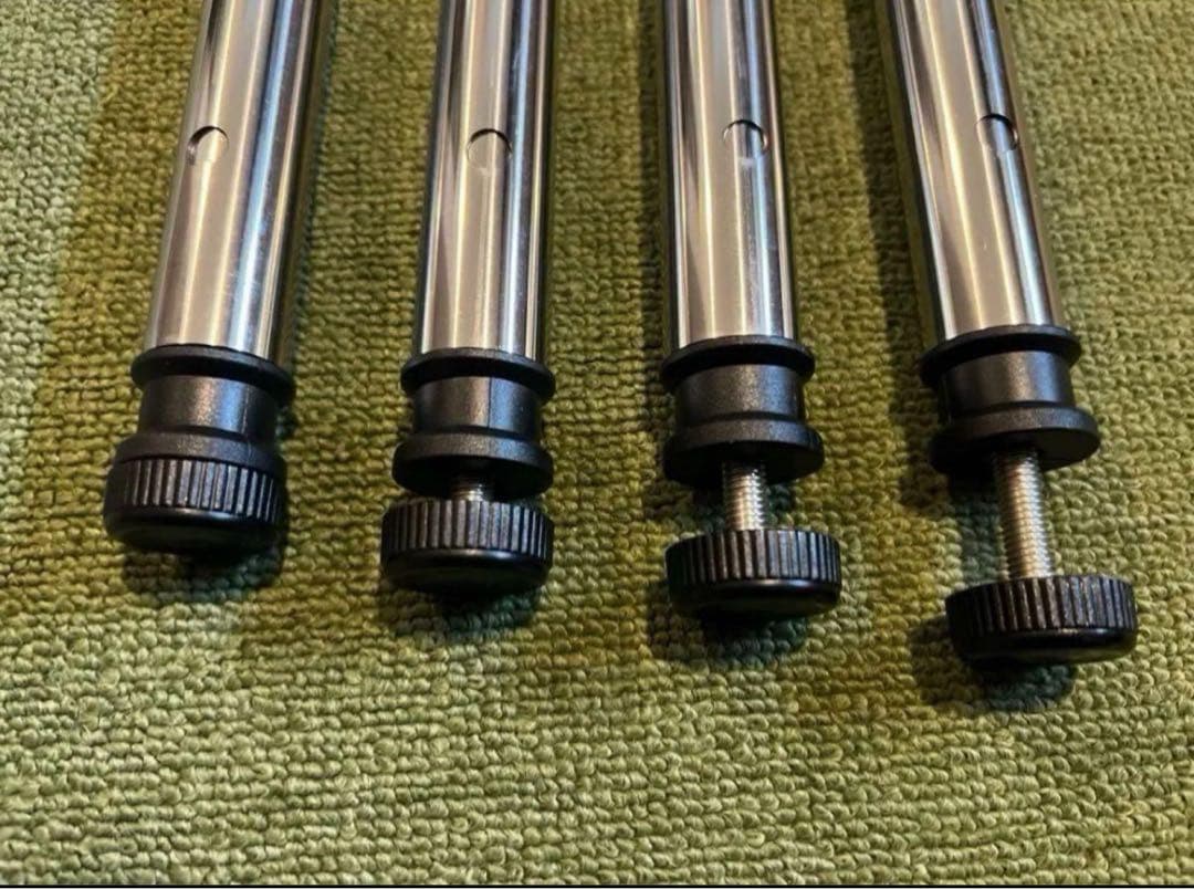 新品　スノーピークIGT用4way 調整脚　プレゼント2セットステンレスハンガー