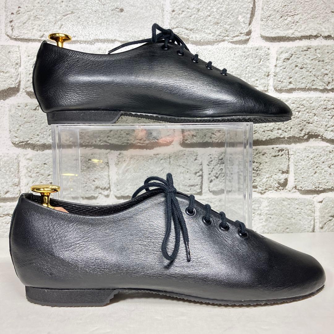 【未使用級】repetto レペット ジャズ レザー フラットシューズ 黒 37
