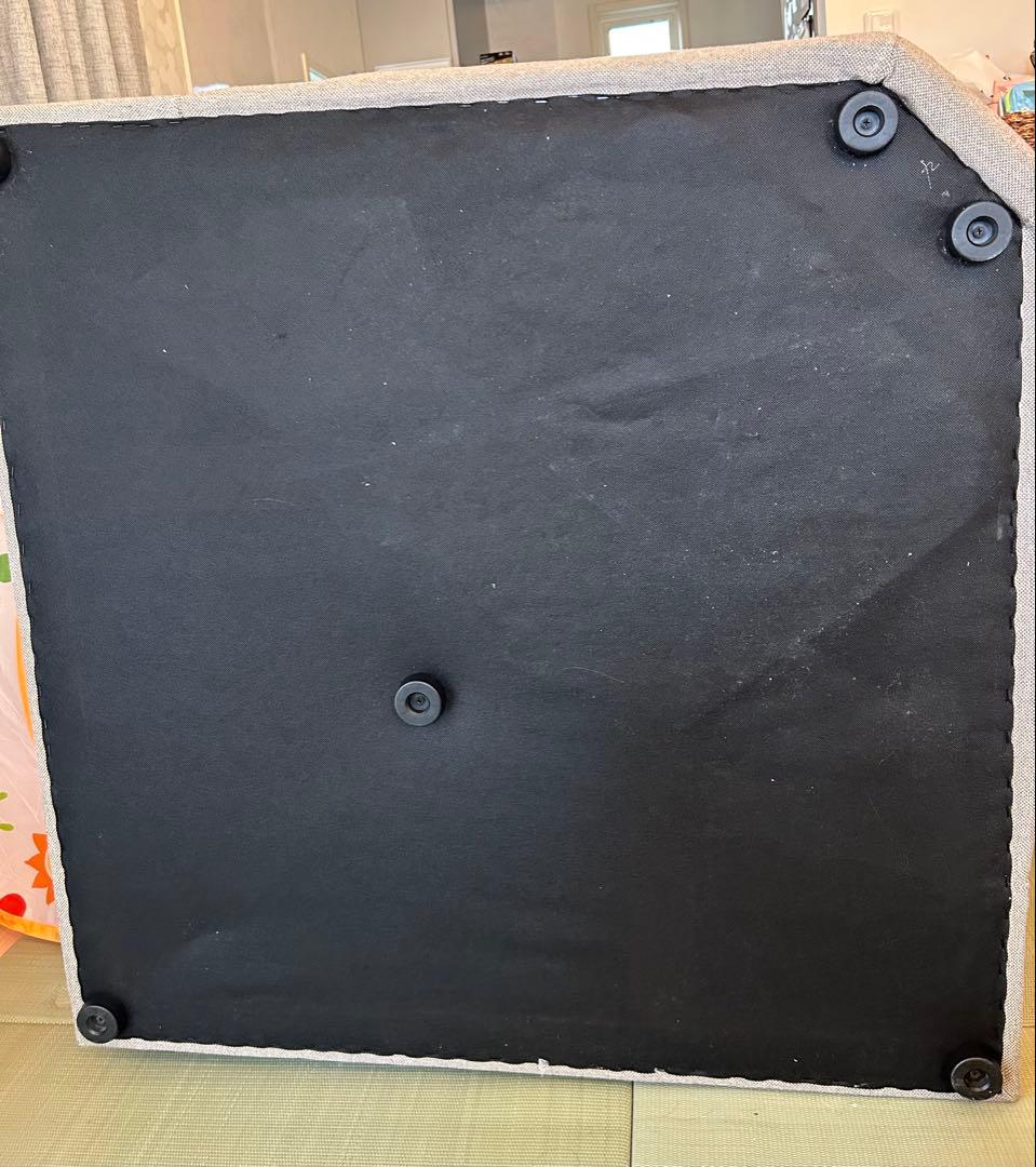 ニトリ ローソファ L字 コーナーソファ 布張り 国分寺引き取り限定