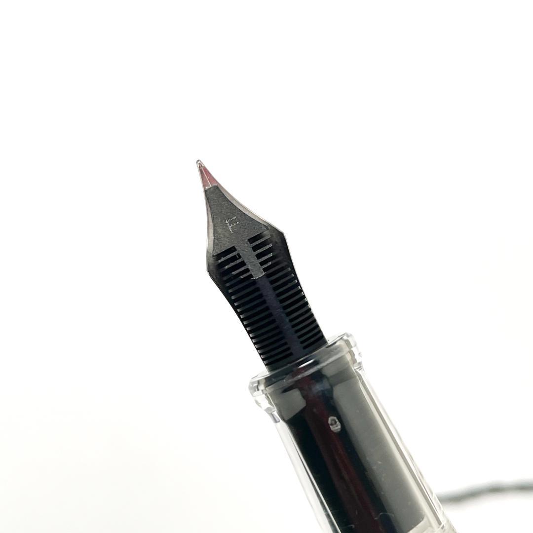 きれい アウロラ 万年筆 限定品 オプティマ デモンストレーター レッド F