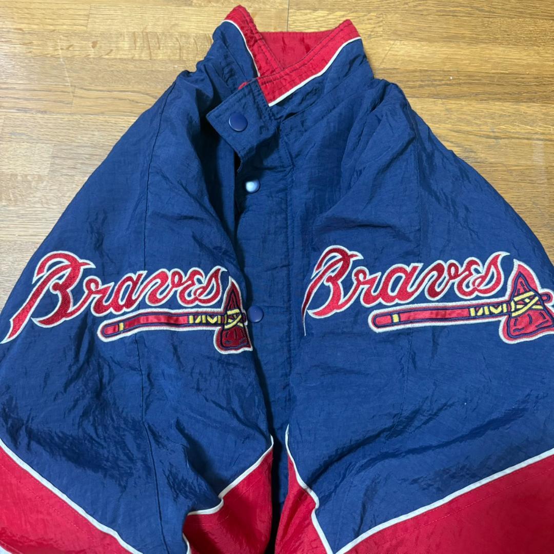 スターター90s/MLBトランタブレーブスビンテージ中綿キルティングスタジャン