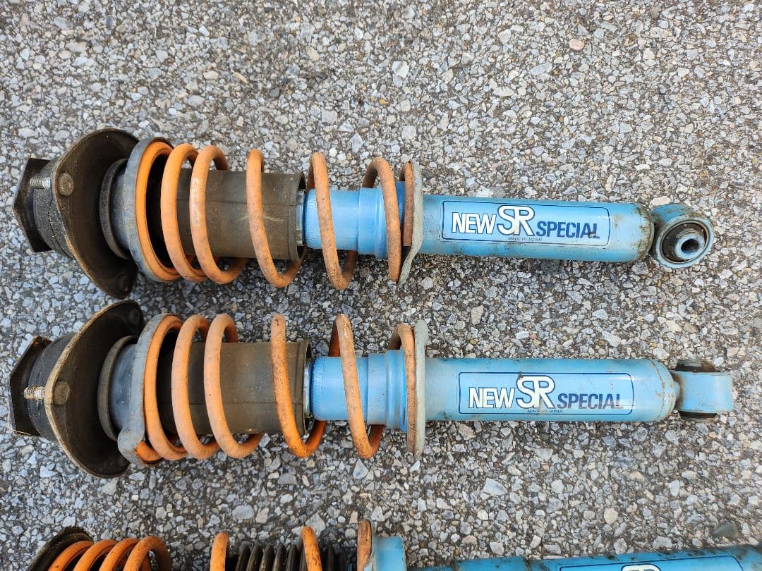 カプチーノ KYB NEW SR SPECIAL ダウンサス付き 前後4本セット
