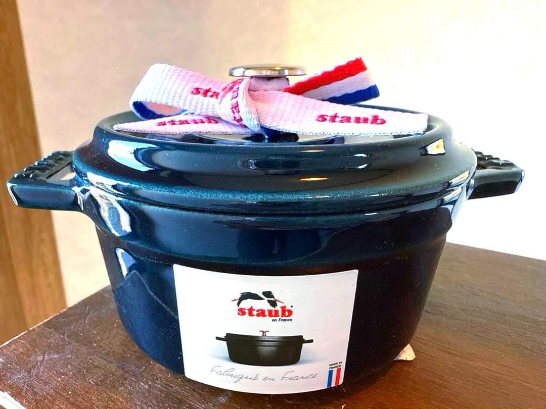 ストウブＳＴＡＵＢ限定色ラメール正規ココットラウンド１０ｃｍ新品未使用生涯保証付