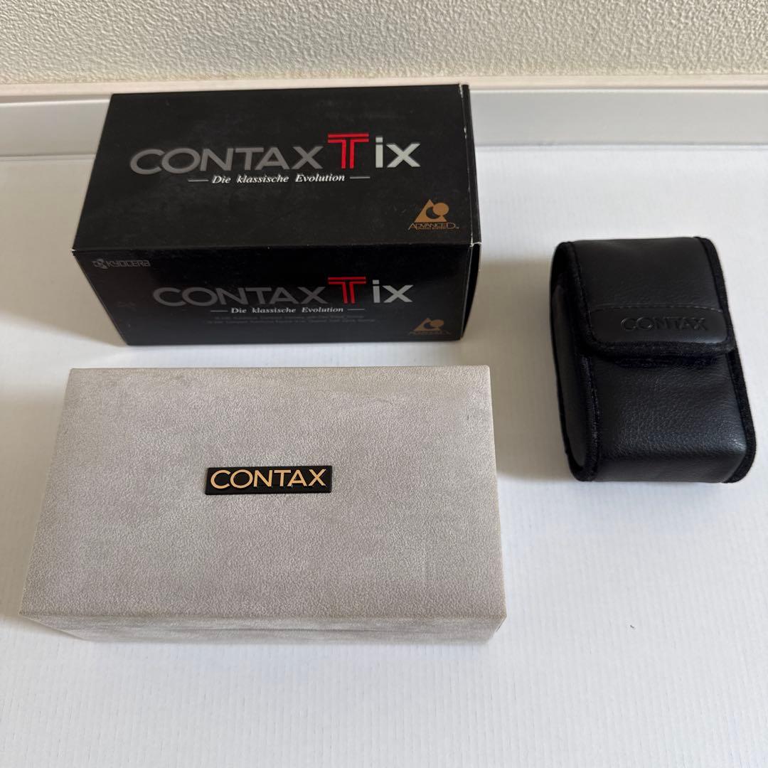 CONTAX Tix コンパクトAPSフィルムカメラ