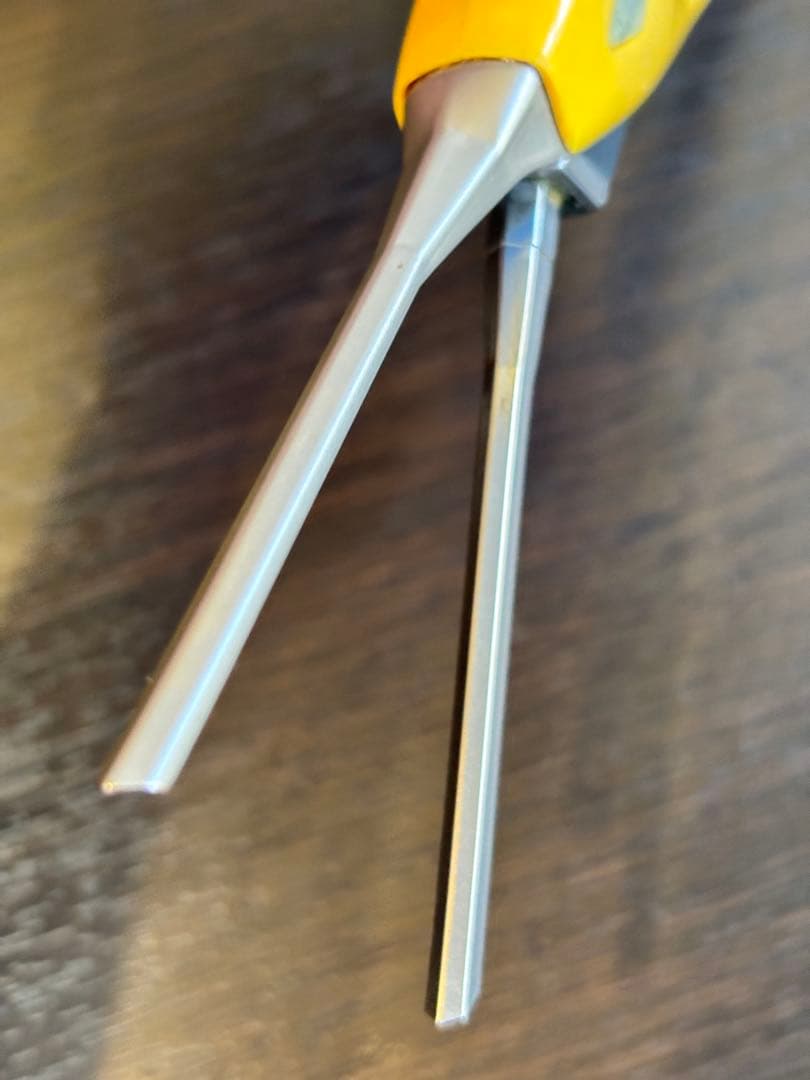 超美品　LENZ 【D-3】レンツデジタルアイロン　5角3ミリ理容アイロン