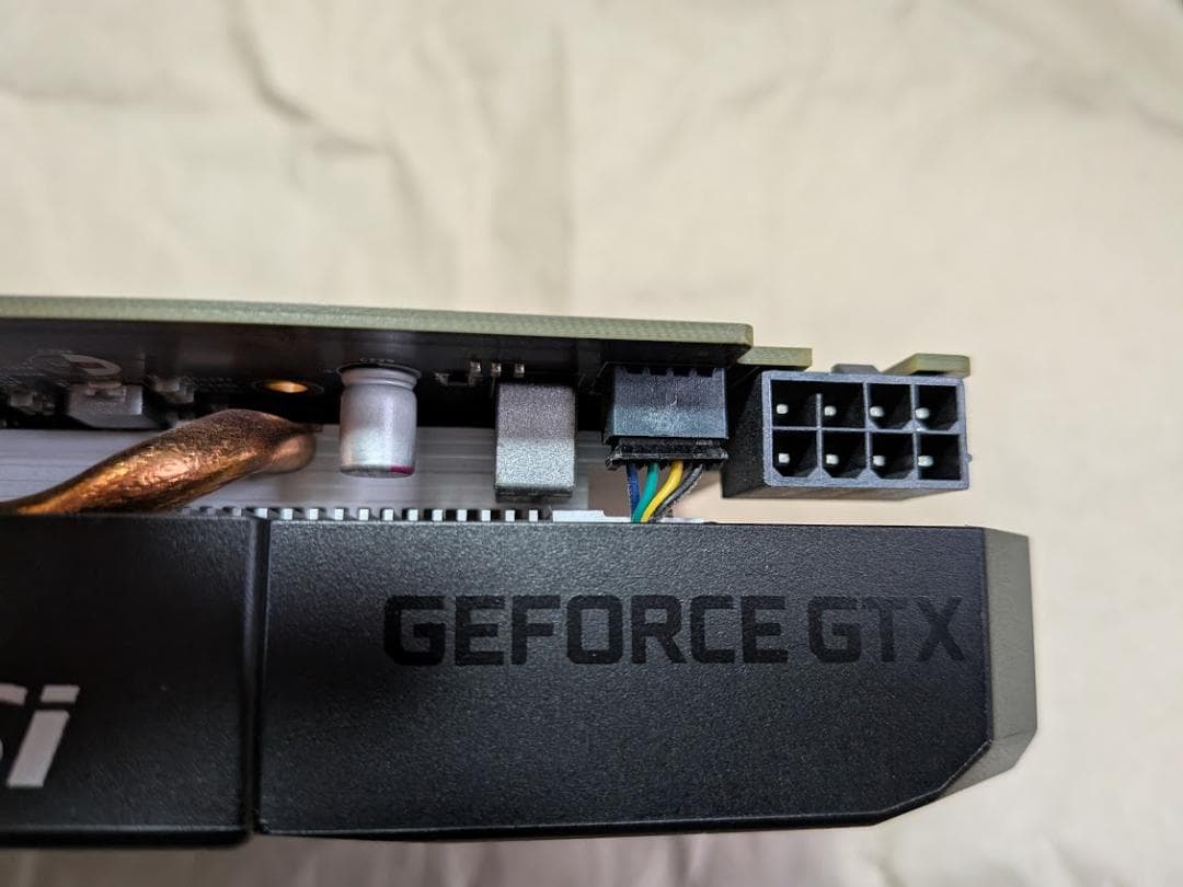 グラフィックボード・グラボ・ビデオカード NVIDIA MSI GeForce GTX1660Super