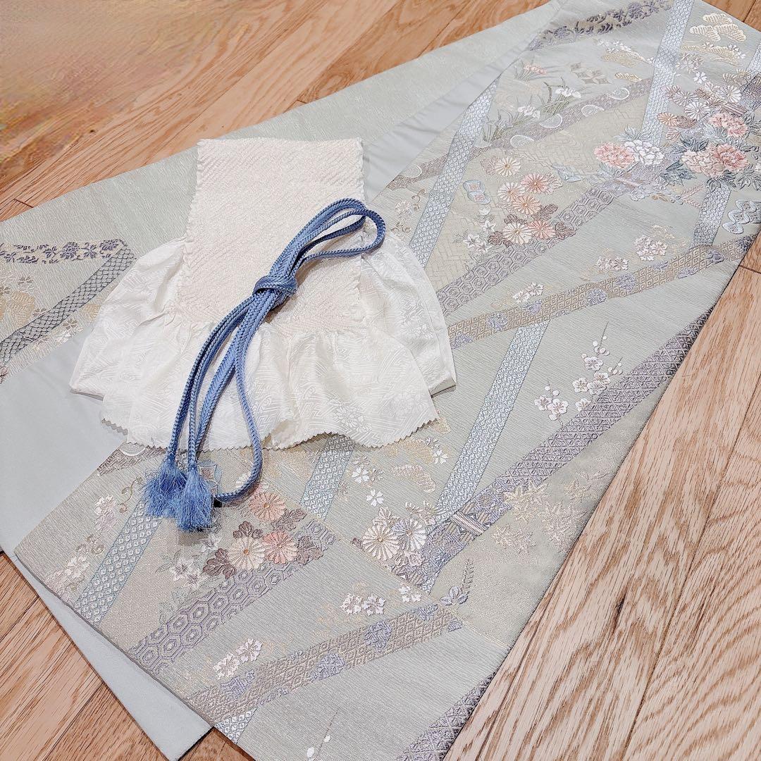 美品　訪問着　フルセット 裄67 スワトウ　卒業式　入学式　結婚式　M S 袋帯