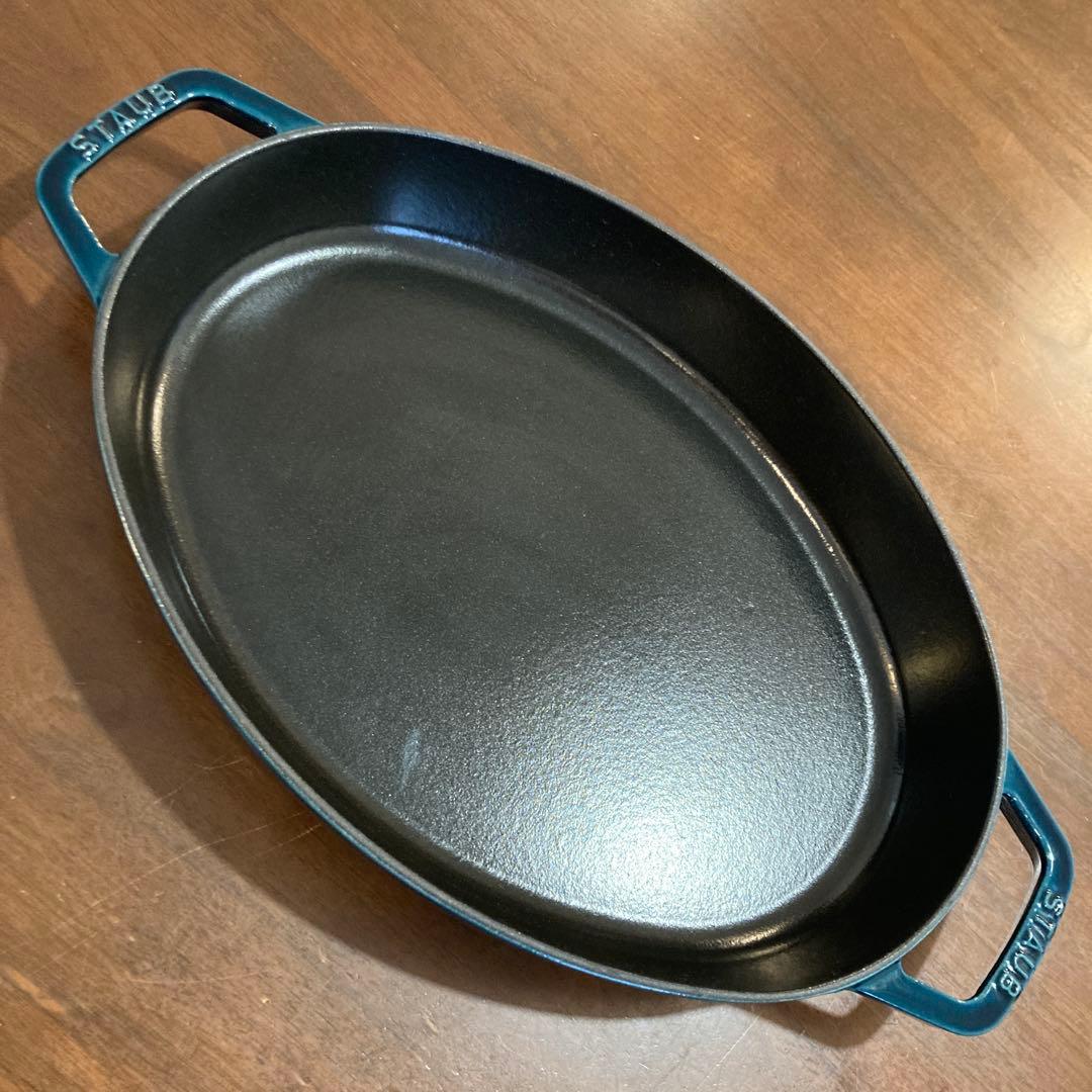 STAUB フィッシュシグネチャー　オーバルホットプレート