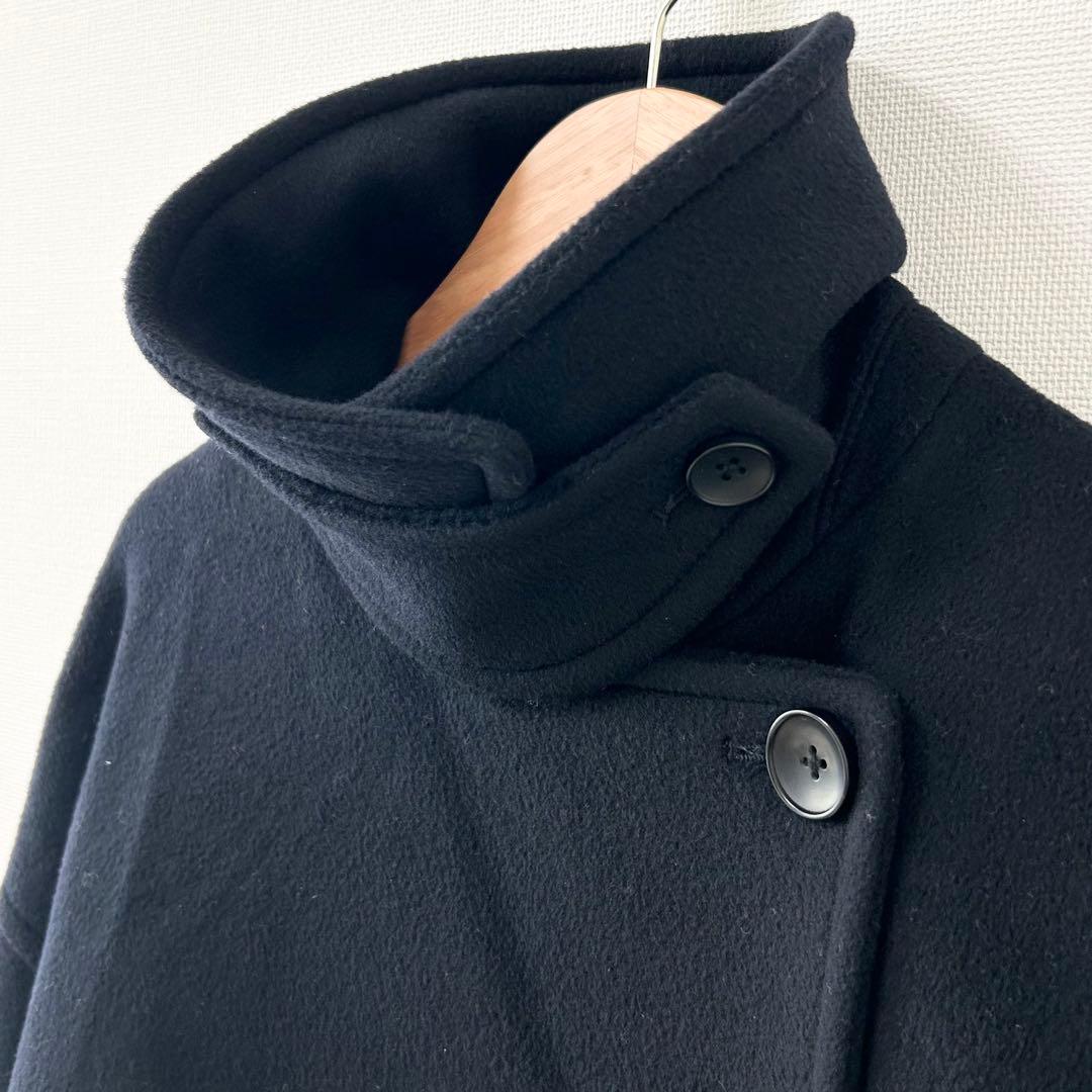 JOURNAL STANDARD スーパー160バルカラーミドルコート　ネイビー