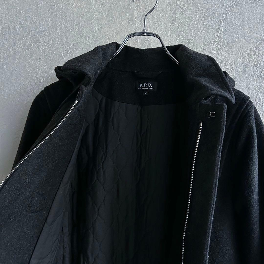 極美 A.P.C. ダッフルコート ブラック M APC