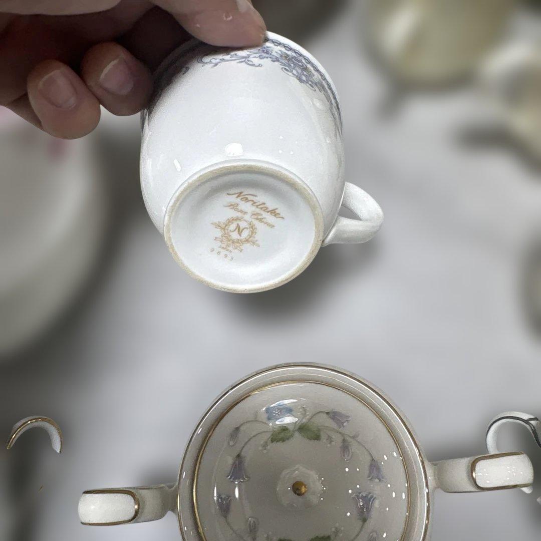 洋食器　Noritake シュガーポット プレートソーサー 42点まとめ