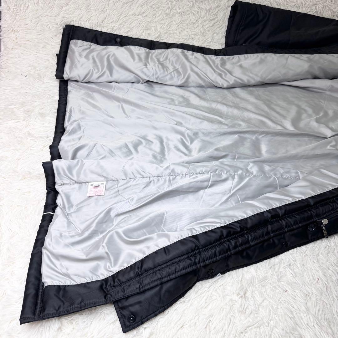 【鬼美品】YONEX 中綿 ベンチコート ブラック L