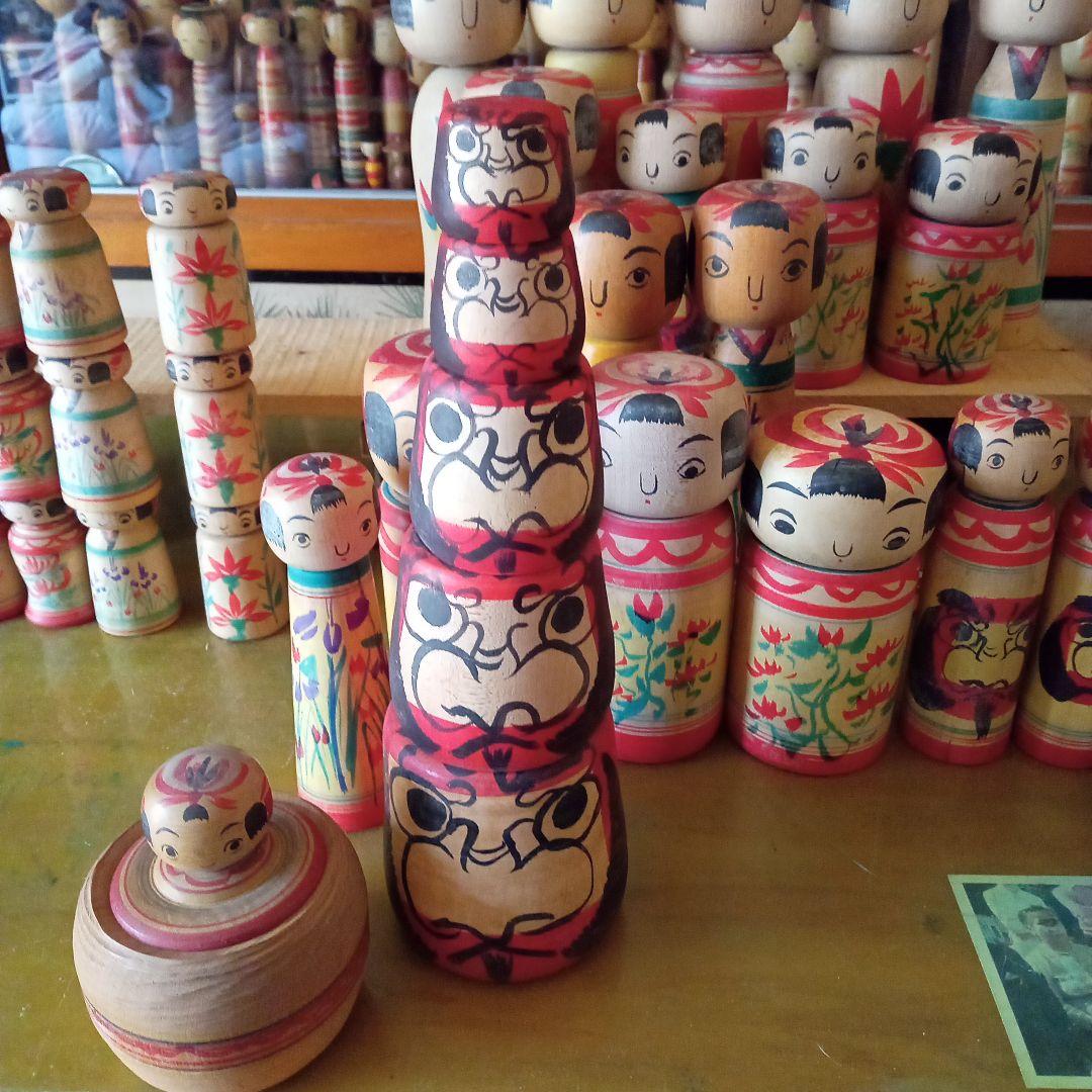 e7伝統こけし！阿部進矢15本常吉28本