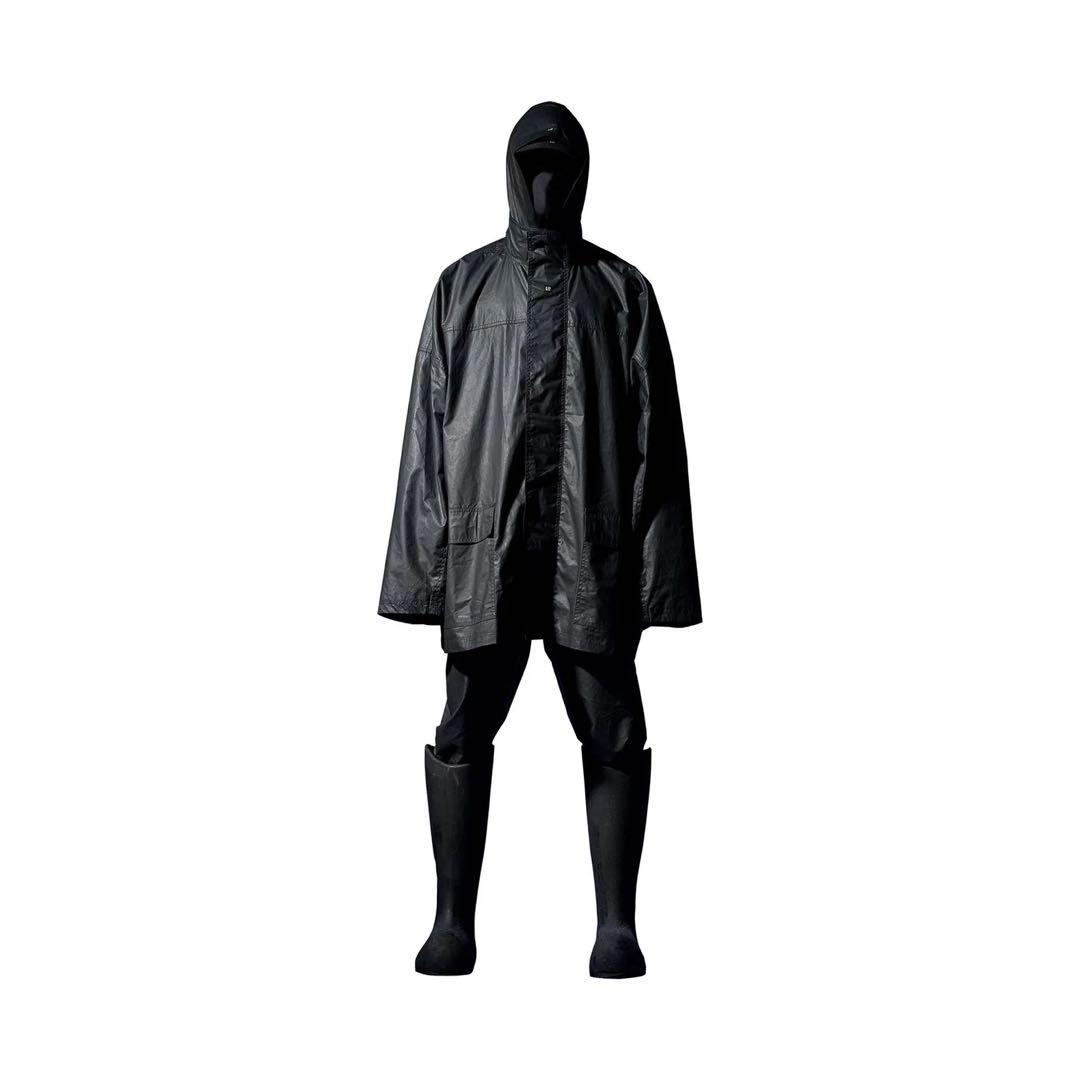 YEEZY GAP balenciagaコーティングパーカーS