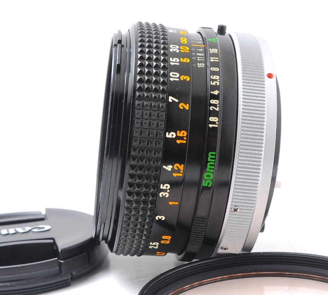 Canon A-1 + FD50mm F1.8 S.C. 動作良好 キャノン