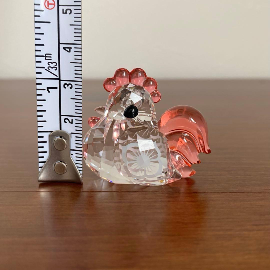 SWAROVSKI スワロフスキー クリスタル とり 干支 置物