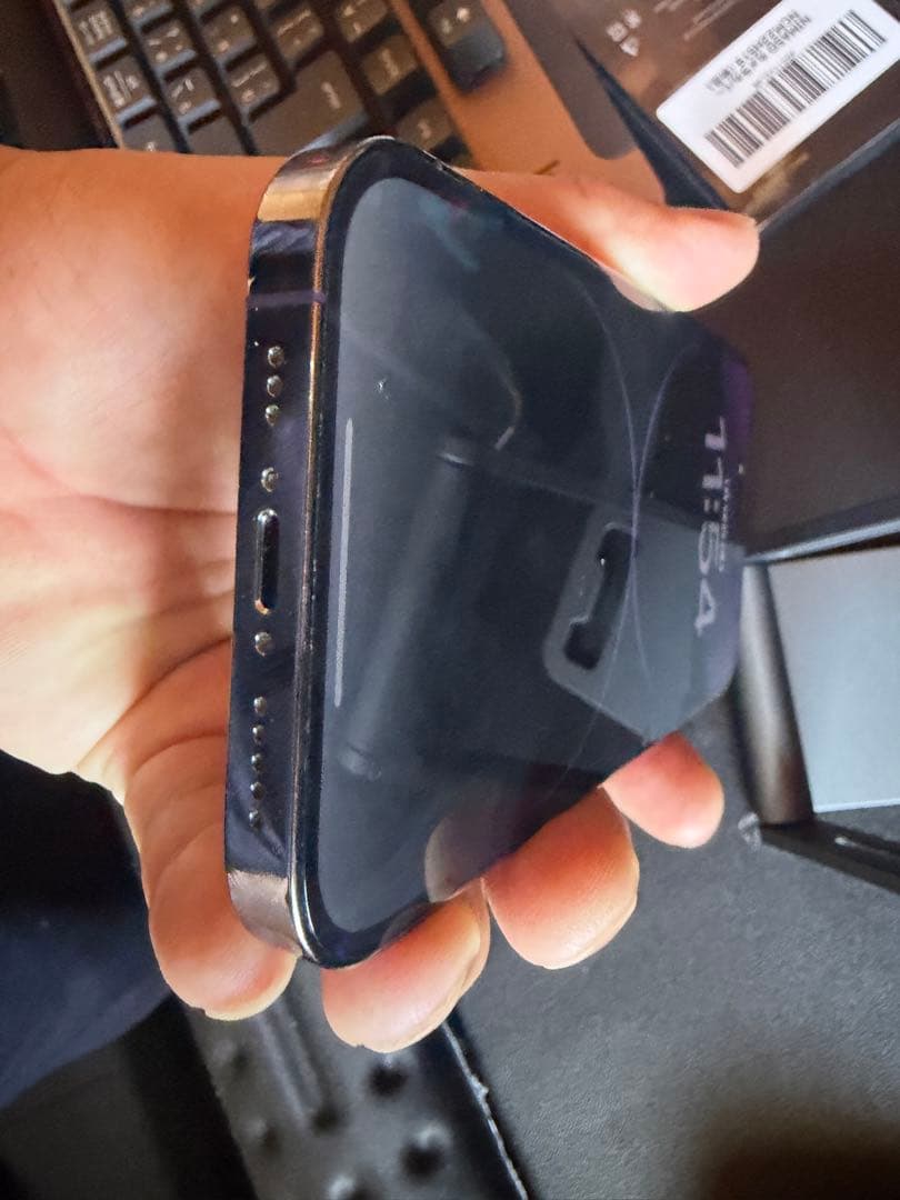 SIMフリー iPhone 14 Pro 256GB ディープパープル ジャンク