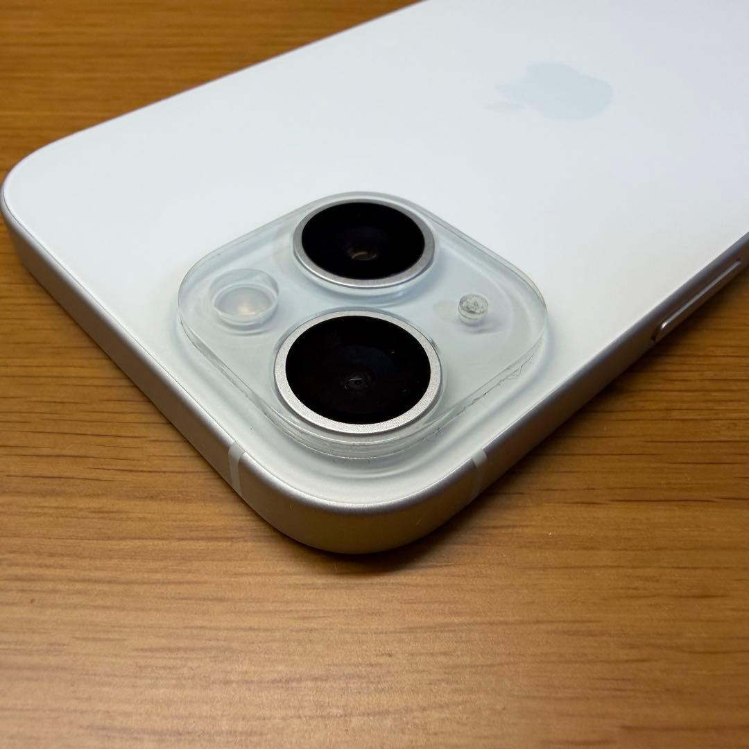 【美品】iPhone15 Blue 128GBバッテリー最大容量91%