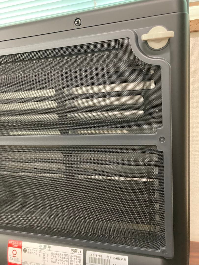 美品 リンナイ ガスファンヒーター RC-W4401NP-MB 2019年製