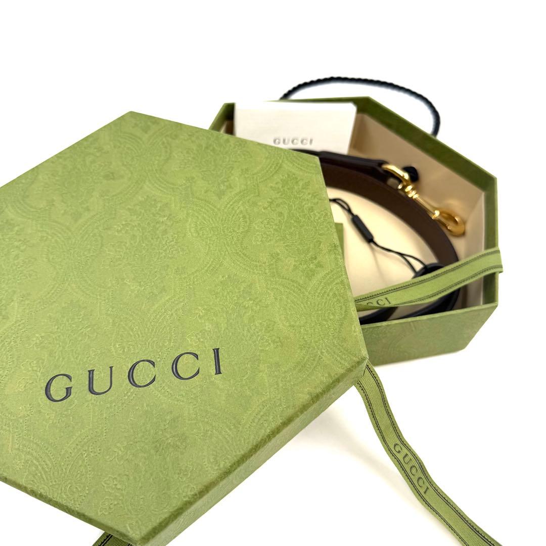 【未使用品】GUCCI GGパターン 小型犬用リード