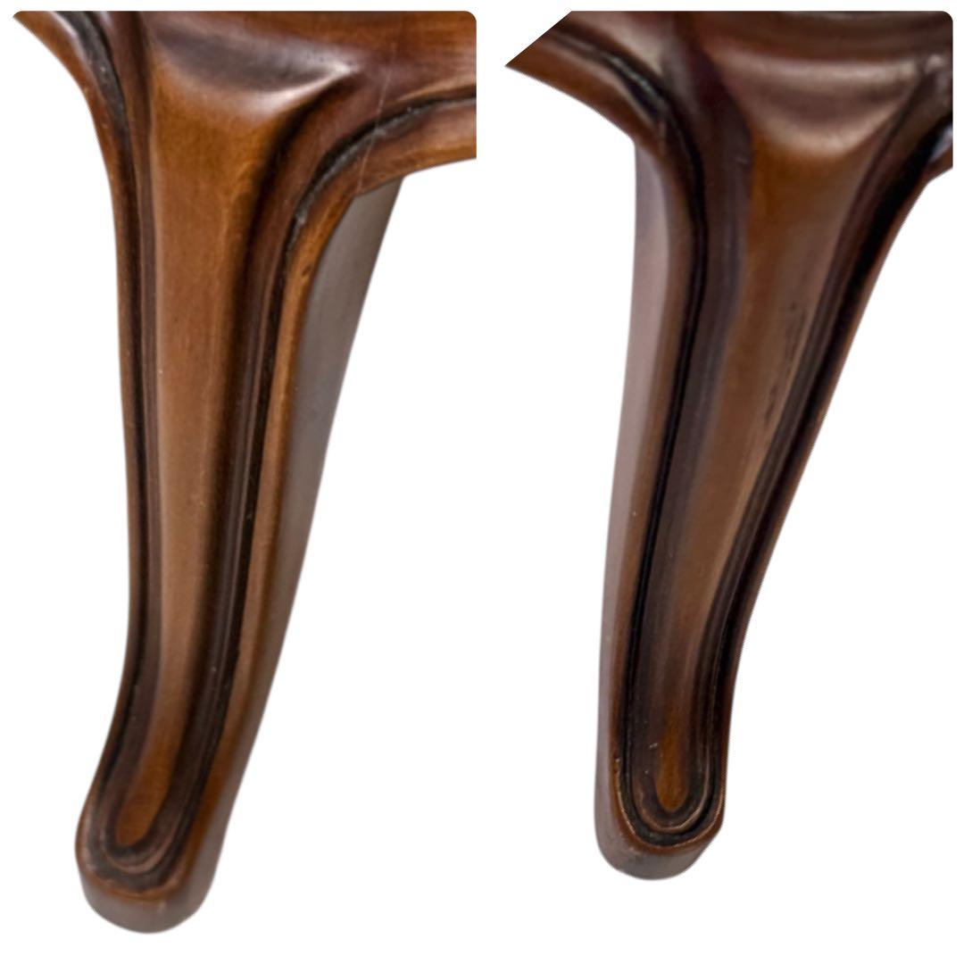 HR384 【美品】カリモク DOMANI ルイ15世 ロココ調　猫足