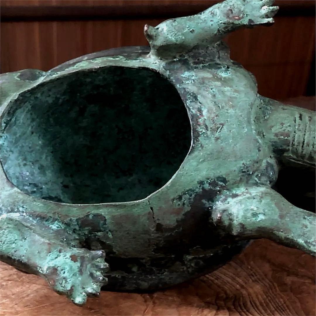 中国美術 古青銅 神獣 四獣 玄武