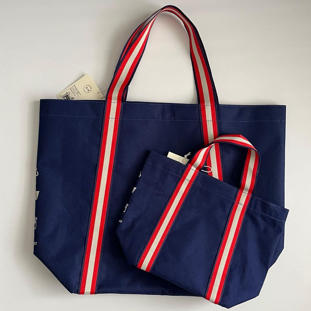 アニヤハインドマーチ 明治屋 ユニバーサルバッグ ビッグ＆ミニサイズ 2点セット