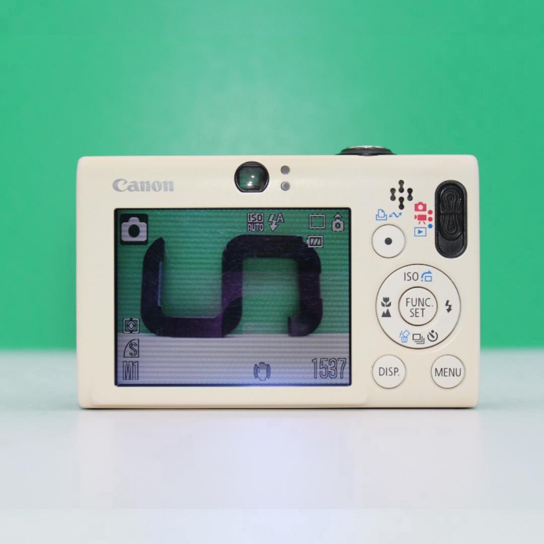 【美品・動作確認済】Canon IXY DIGITAL 20 IS ホワイト