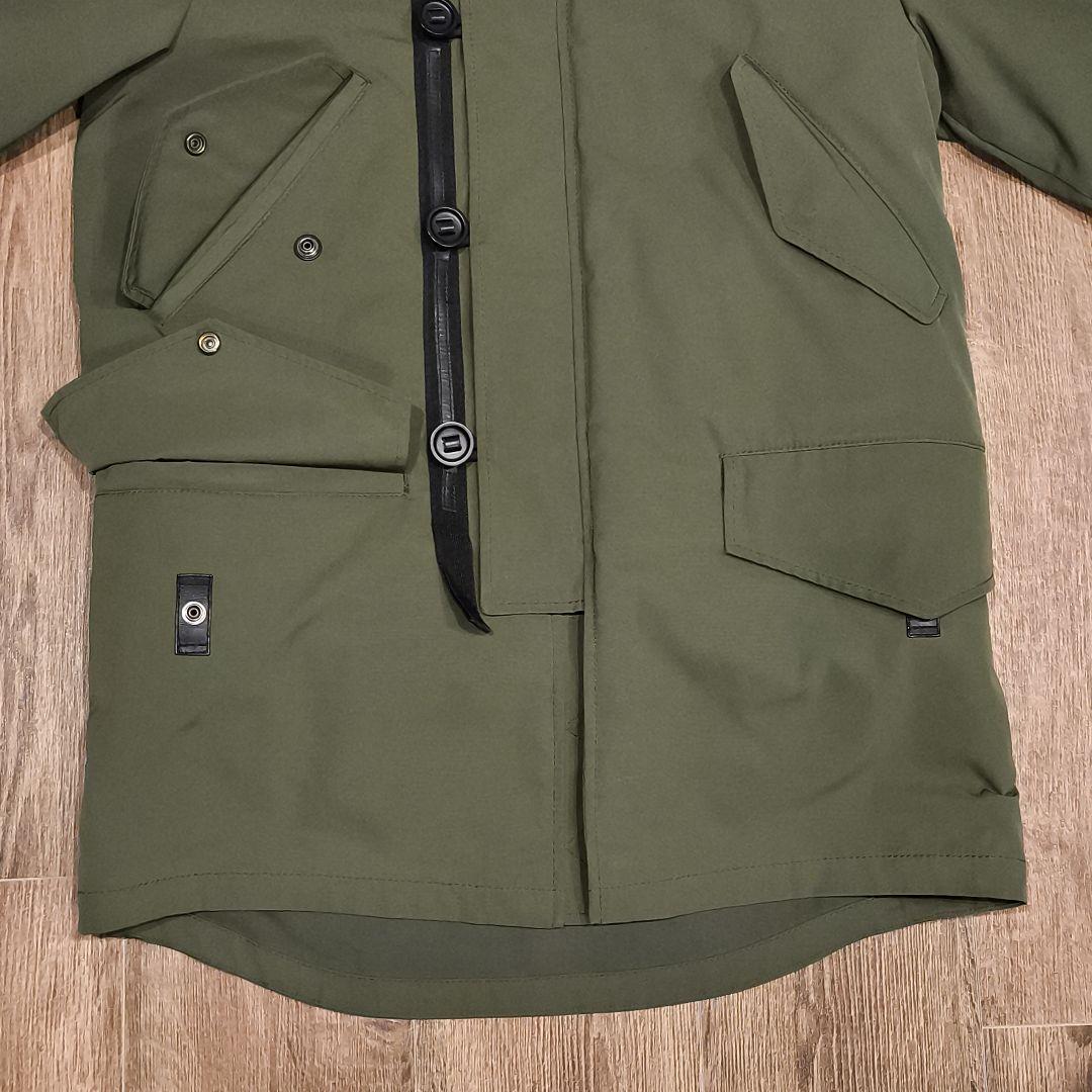 ダウンライナーで超暖か✨️　COACH　3WAYモッズコート　ラムファー