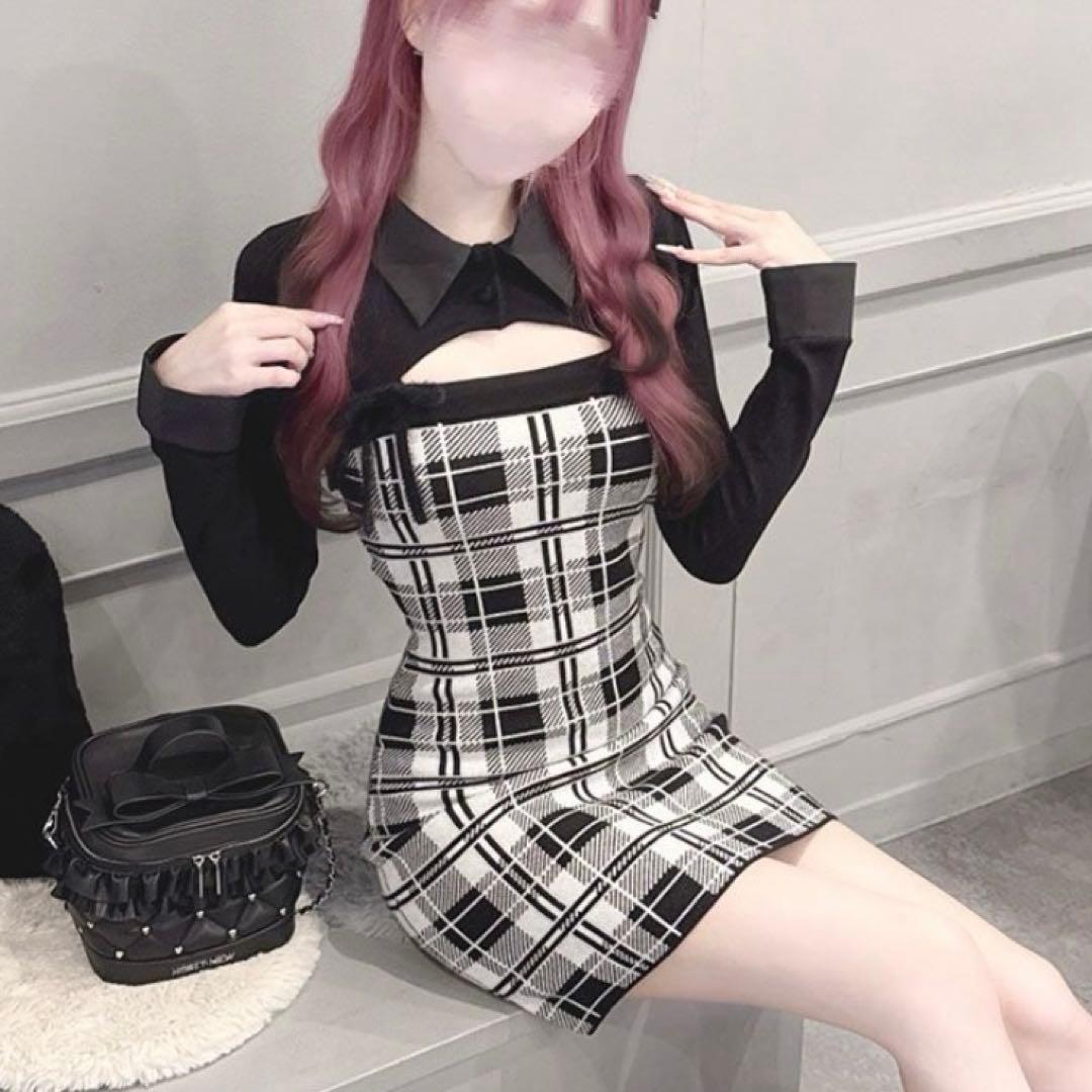 checkアンサンブルロングスリーブワンピース