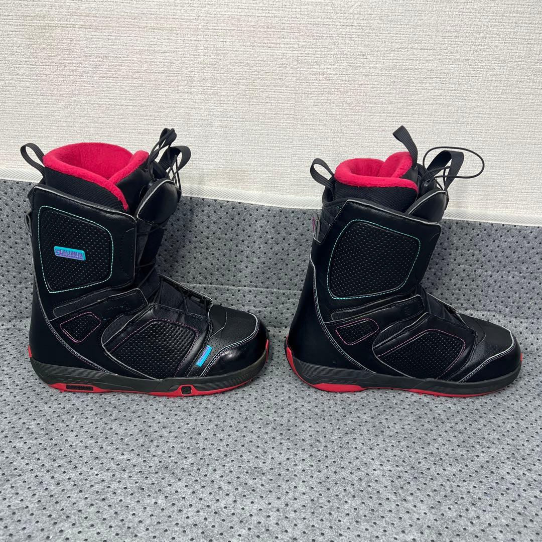7-8回使用 24.5cm SALOMON PEARL スノーボードブーツ