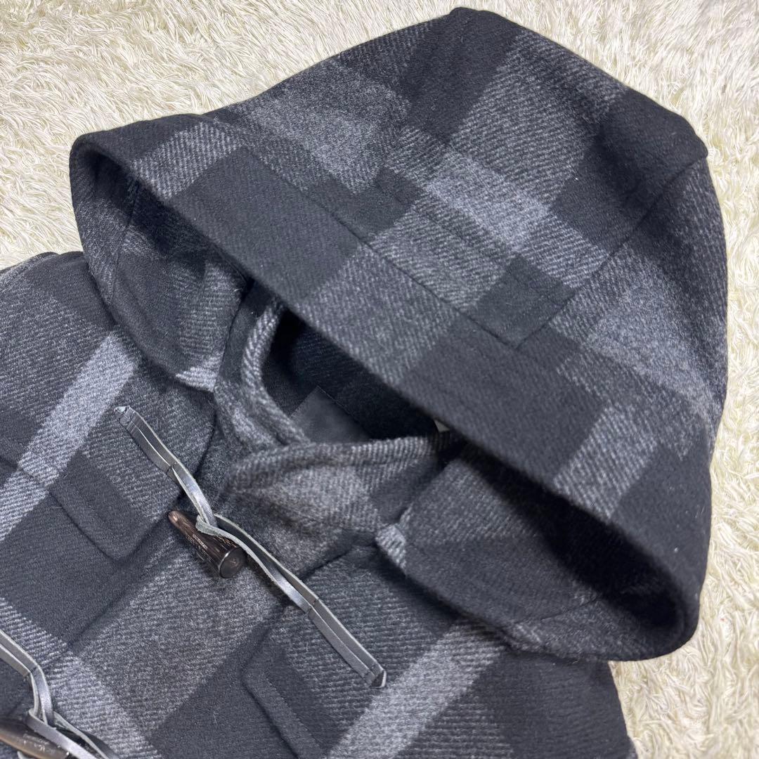 ブラックレーベルクレストブリッジ　ダッフルコート　メンズ　ノバチェック　Mサイズ