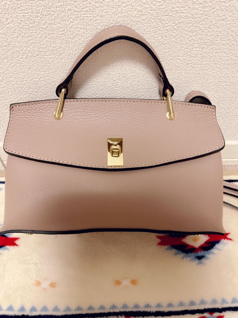 アナイ2025 2026現行品◇シュリンク革トップハンドルバッグ ♢新品未使用