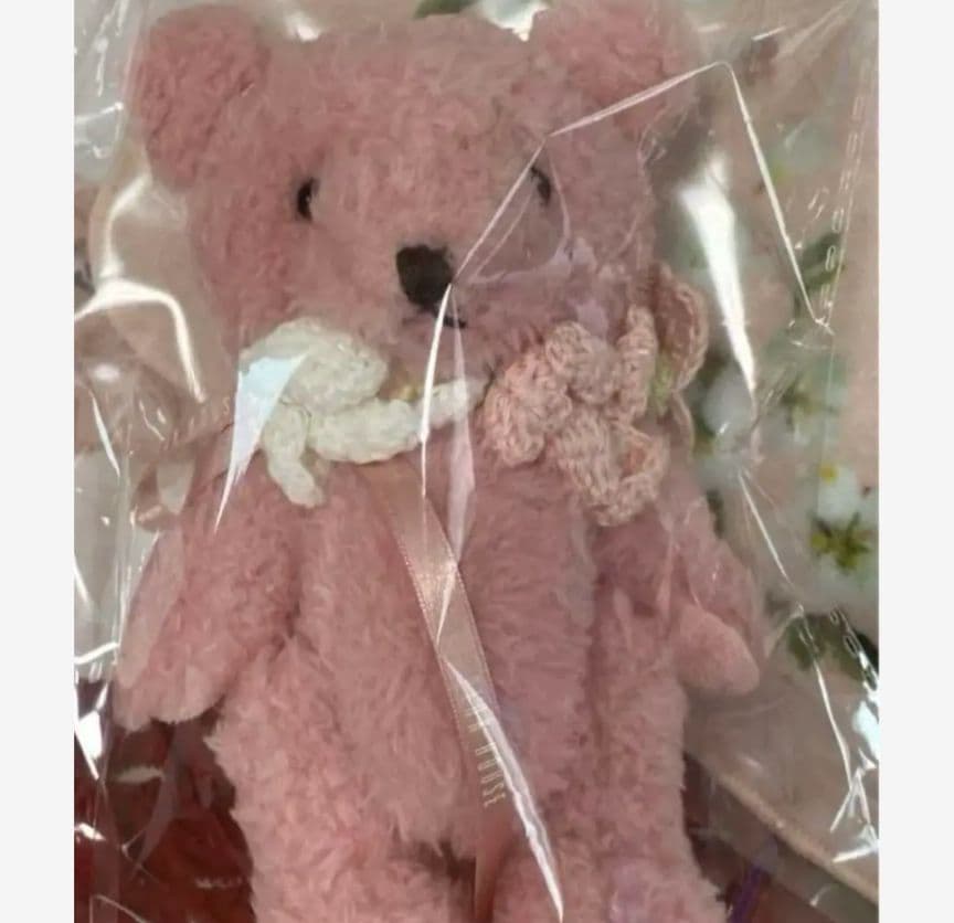 ピンクハウス♡クマコサージュ♡