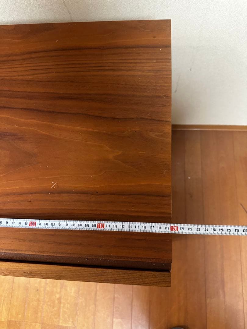 ブラウン木製チェスト（引き取り限定！　熊本市）