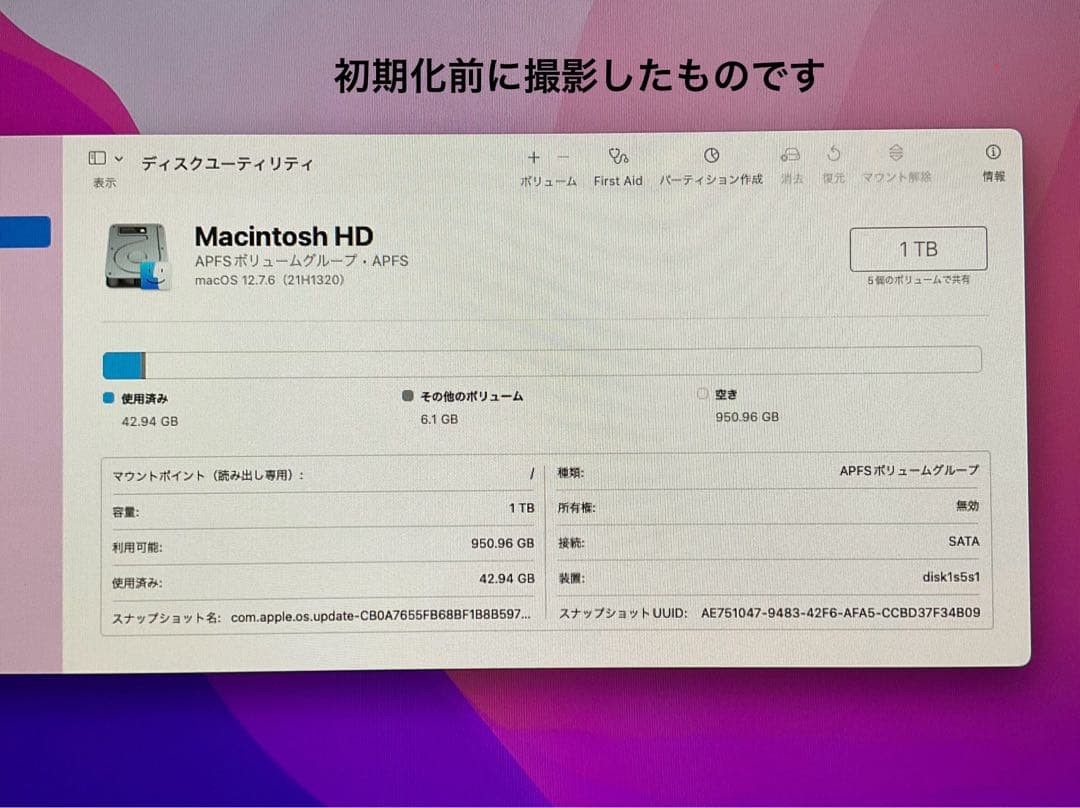 ひ*ろ様 Apple iMac 21.5 inch Late 2015 （ジャン